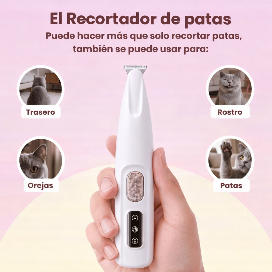 PawTrim Pro®: Cuidado de las patas y zonas sensibles