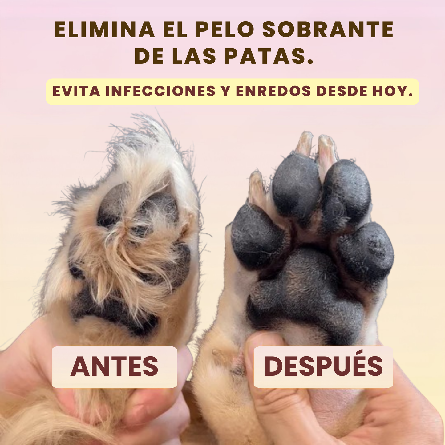 PawTrim Pro®: Cuidado de las patas y zonas sensibles