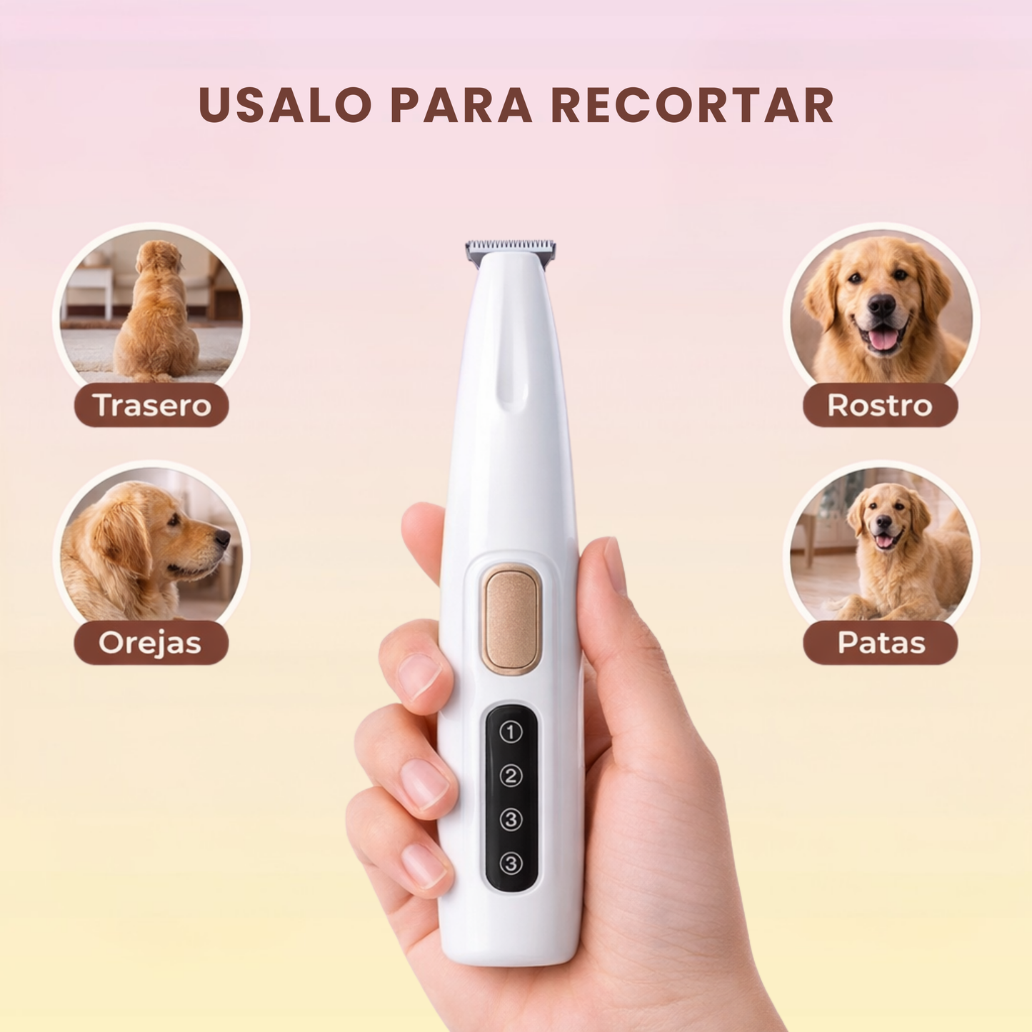 PawTrim Pro®: Cuidado de las patas y zonas sensibles