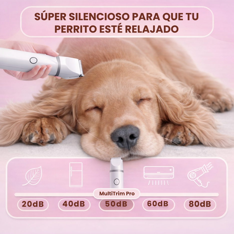 Multi-Trim™ Pro: Recorta el pelo y las uñas de tu perro en casa