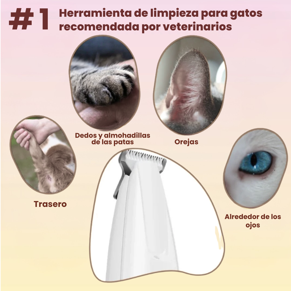 PawTrim Pro®: Cuidado de las patas y zonas sensibles